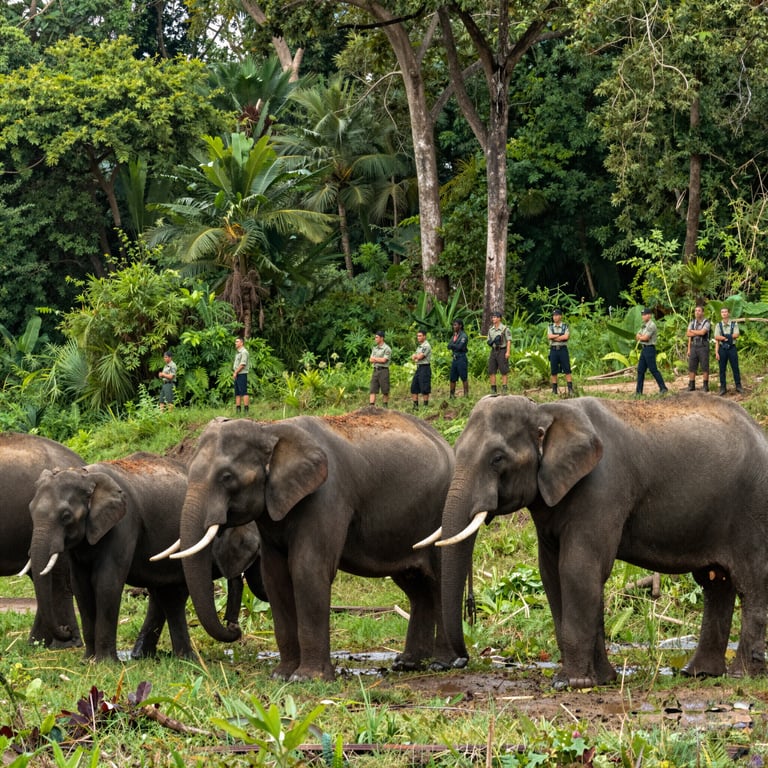La Lotta Globale contro il Bracconaggio: Proteggere gli Elefanti per il Futuro
