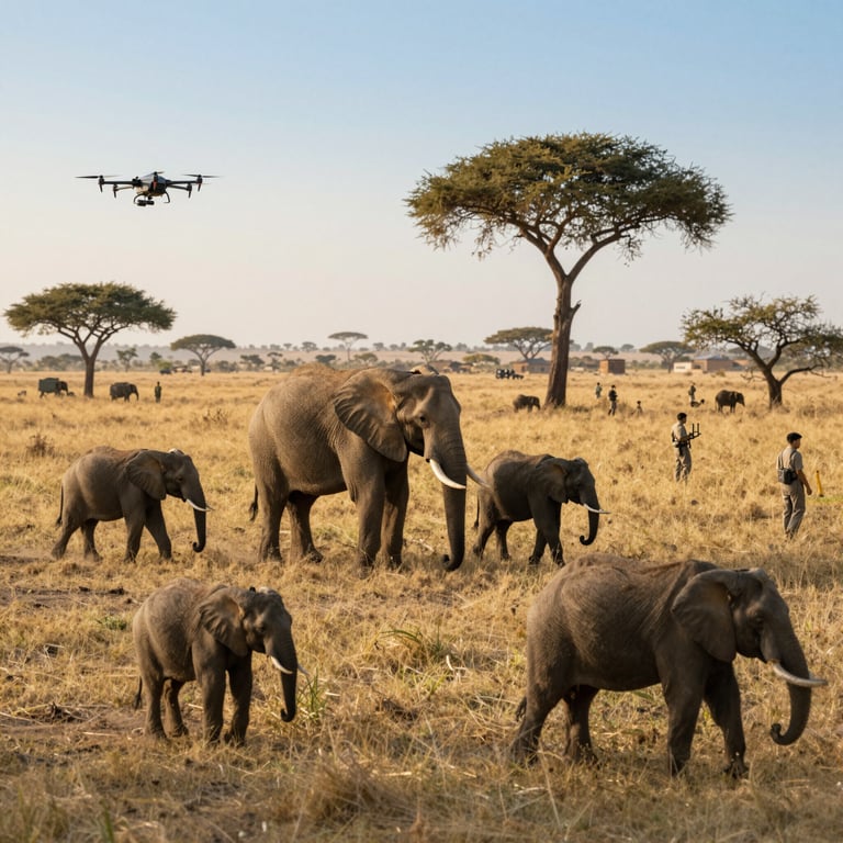 Come il DSWF Protegge gli Elefanti Africani dalle Minacce Moderne