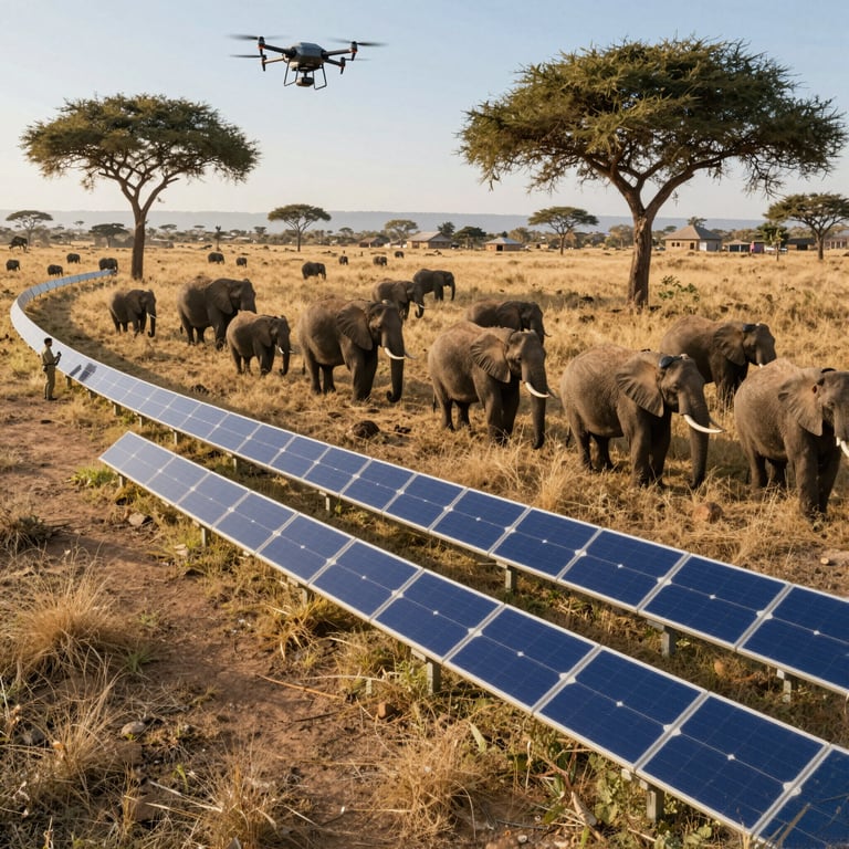 Soluzioni Innovative per Ridurre il Conflitto Uomo-Elefante e Promuovere Coesistenza Sicura