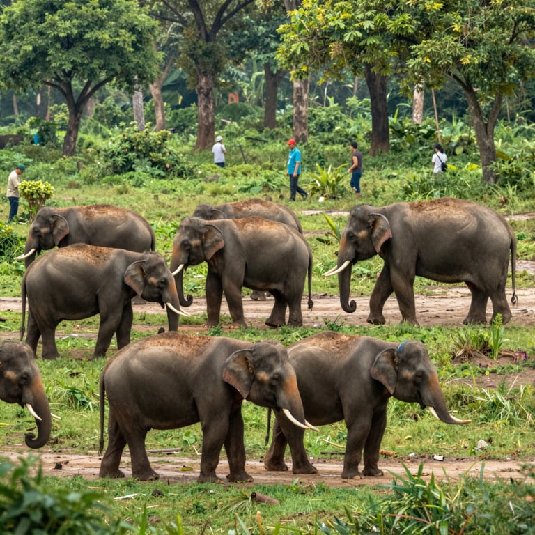 Campagne per Salvare Elefanti: Affrontare Minacce alla Fauna Selvatica e Protezione Ambientale