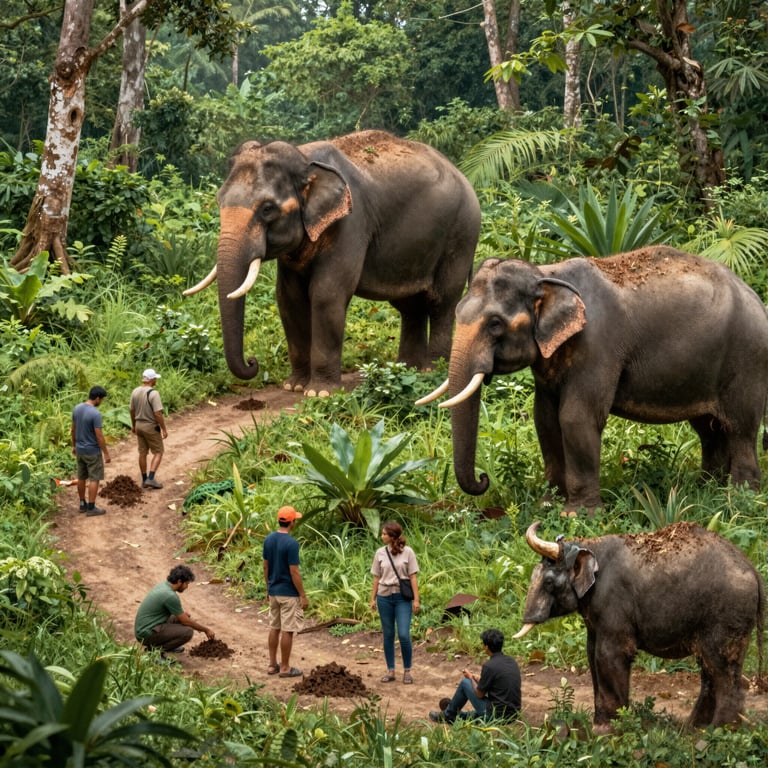 Proteggere gli Elefanti in Pericolo: Iniziative per Preservare Habitat e Combattere il Caccia Illegale