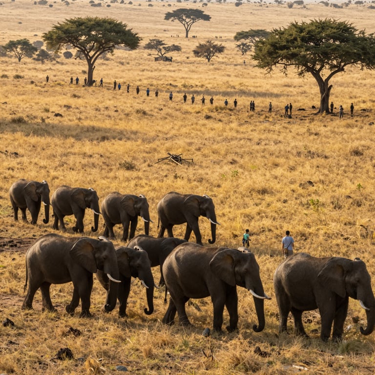 Iniziative Globali per Salvare gli Elefanti Africani dalla Minaccia del Bracconaggio