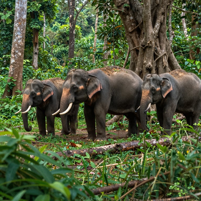 Sostieni la Tutela degli Elefanti della Foresta in Vietnam Oggi