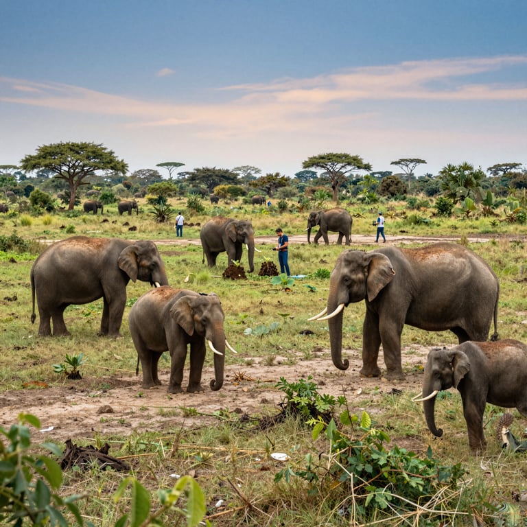 Progetti Globali per Aiutare e Conservare le Popolazioni di Elefanti