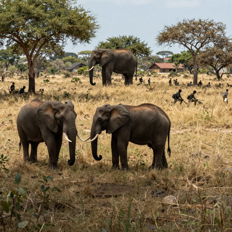 Salva gli Elefanti dalla Minaccia del Bracconaggio e Habitat Perduto