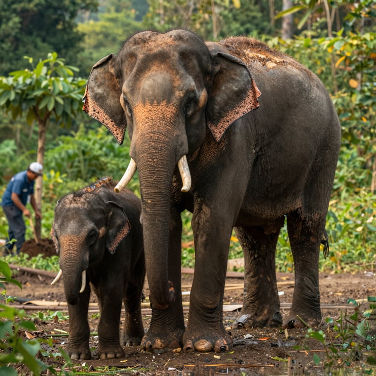 Come Salvaguardare gli Elefanti Asiatici in Thailandia con Donazioni Efficaci