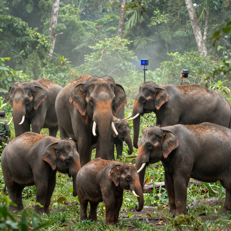 Metodi Avanzati per Salvaguardare la Popolazione di Elefanti dall'Estinzione
