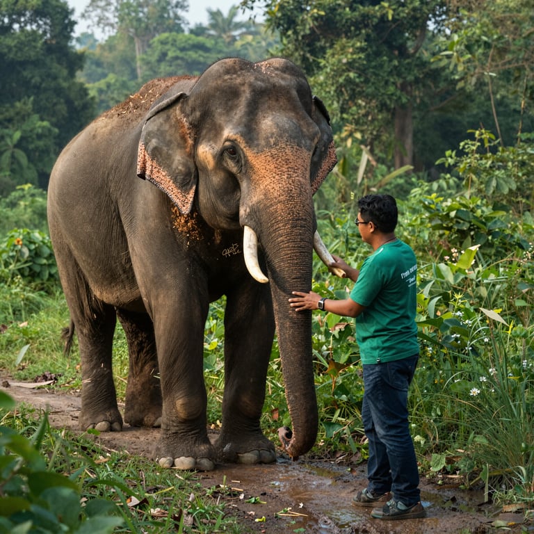 Proteggere gli Elefanti Asiatici: Missione di un'Organizzazione Non-Profit in Thailandia 2026