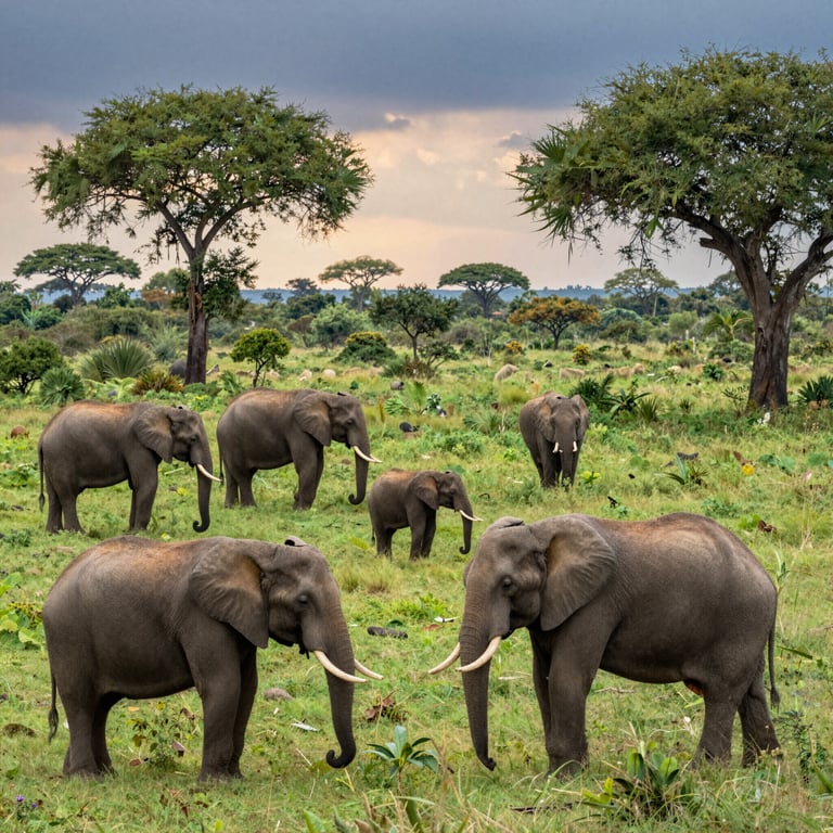 Iniziative Mondiali per Proteggere l'Habitat Naturale degli Elefanti in Pericolo