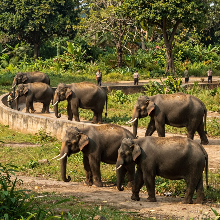 Strategie Efficaci per Proteggere gli Elefanti Asiatici dai Pericoli Globali