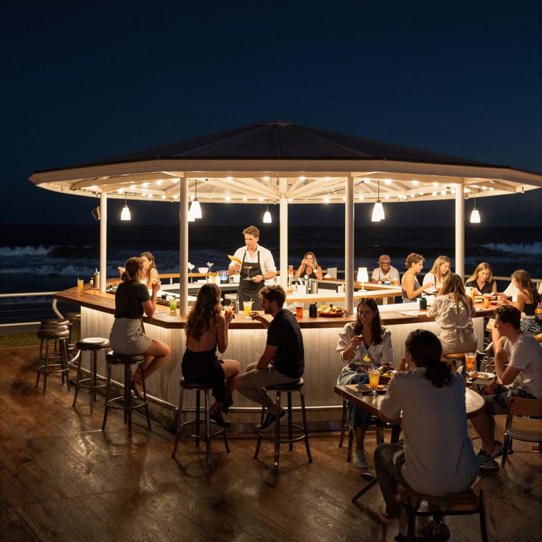 12 Rocks Beach Bar Shines: Best Australian Nightlife with Coastal Cocktails and Fresh Seafood