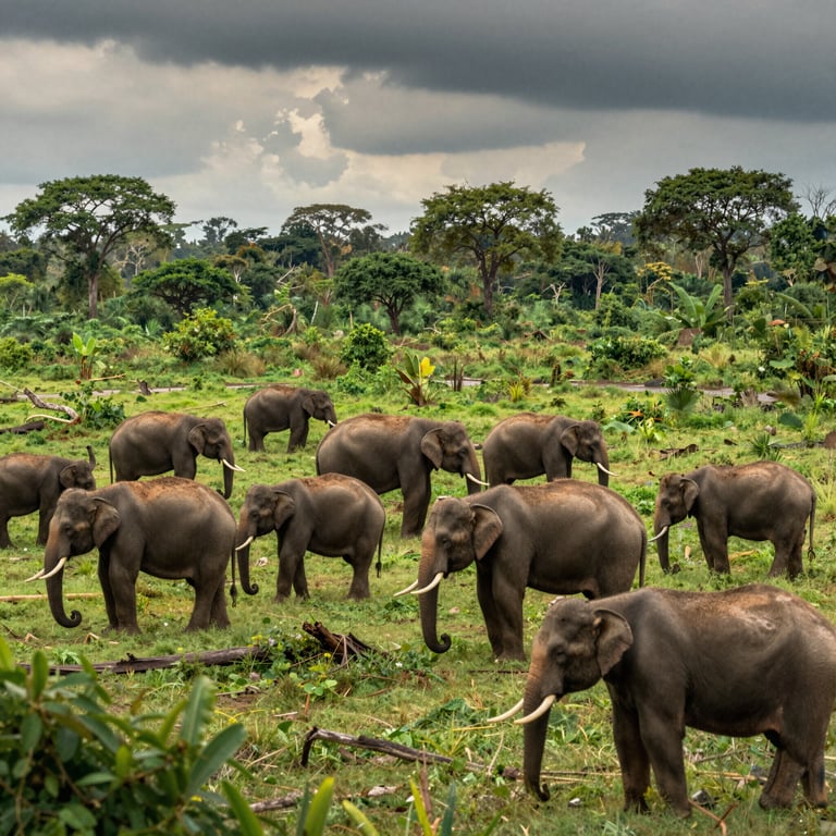 Sforzi Globali per Preservare Habitat Elefanti: Battaglie contro la Distruzione Ambientale