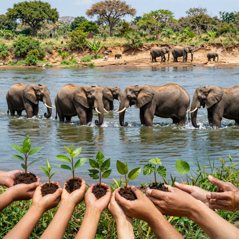 Preservazione Habitat Elefanti: Iniziative Globali per la Tutela della Fauna Selvatica
