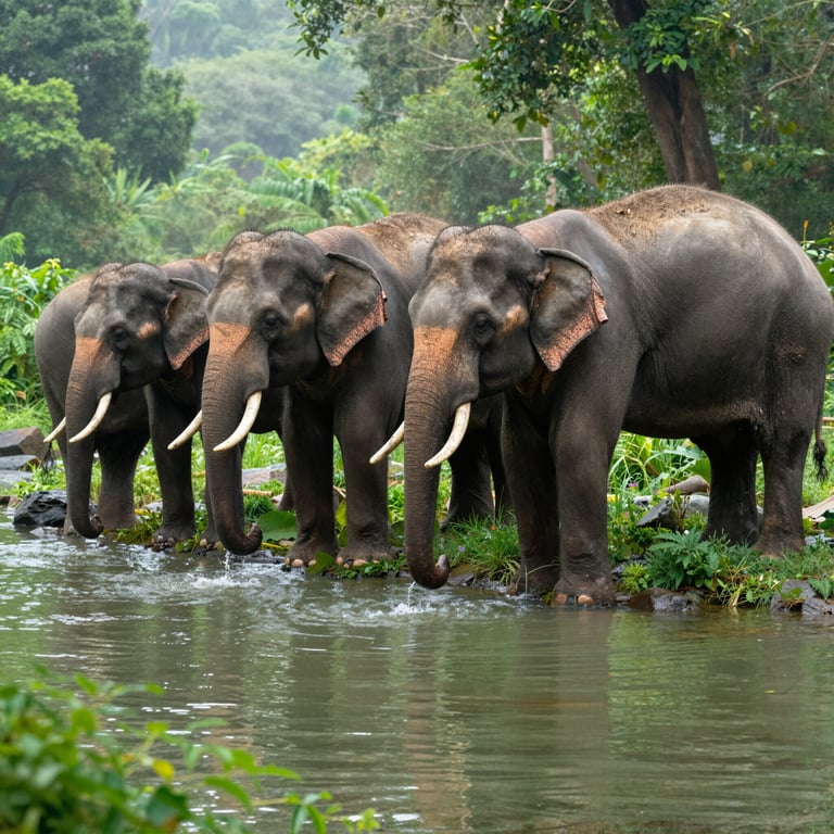 Come ammirare la bellezza degli elefanti rispettando la loro libertà e sicurezza naturale