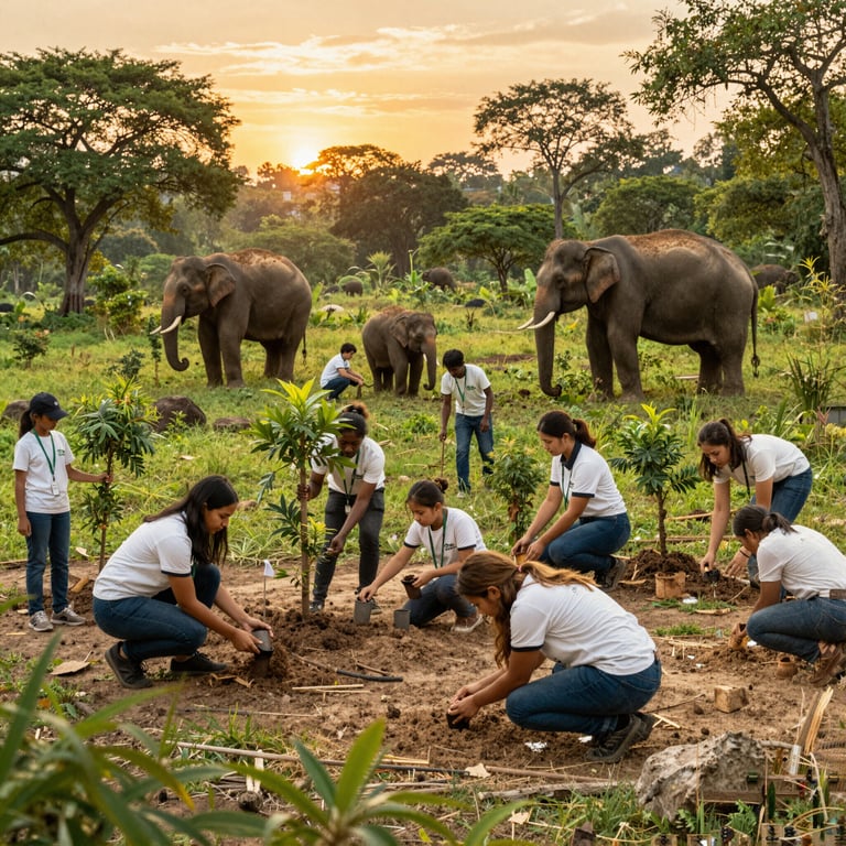 Modi Efficaci per Contribuire alla Protezione degli Elefanti in Natura