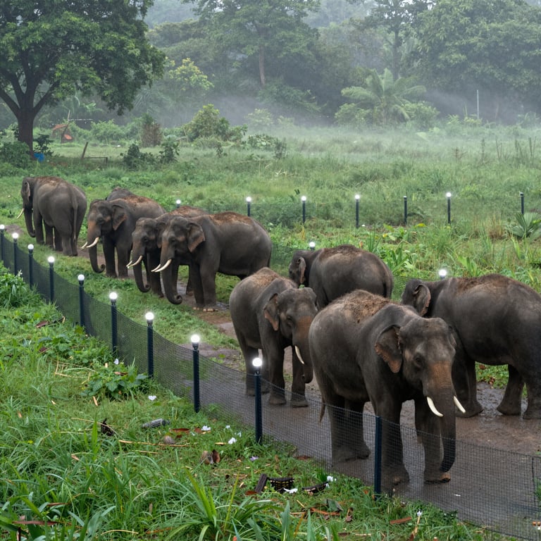 Strategie Innovative per Impedire agli Elefanti di Devastare Colture e Alberi