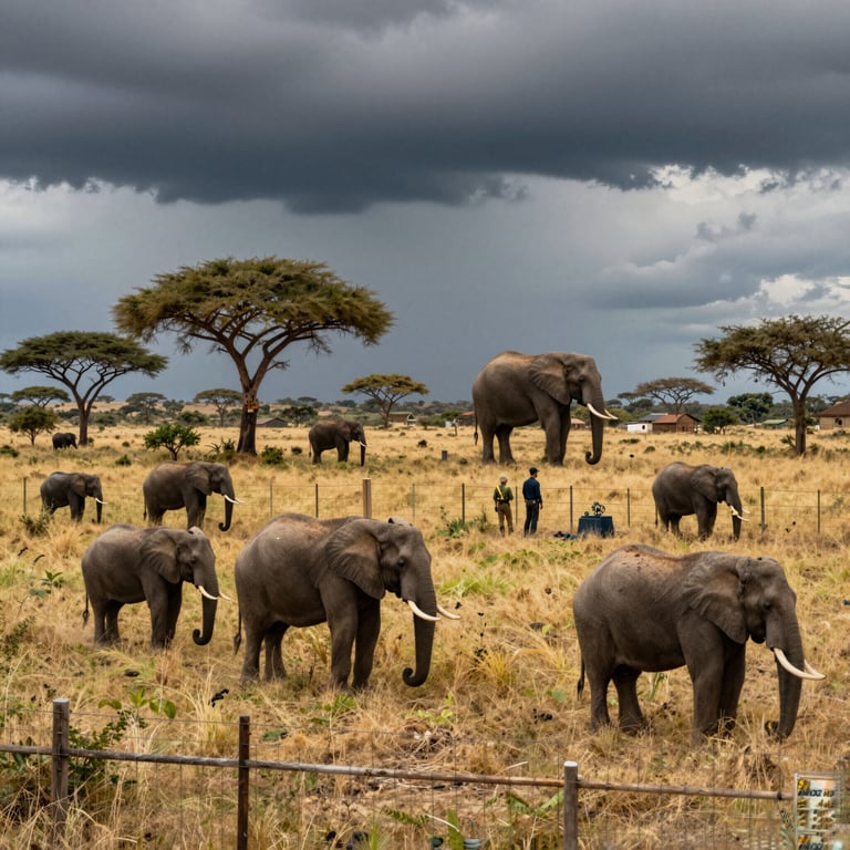 Misure Urgenti per Proteggere gli Elefanti Africani dal Declino Drammatico
