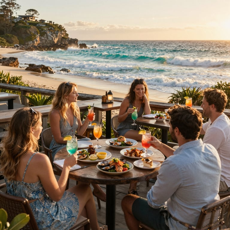 Unwind at 12 Rocks Beach Bar: Australia's Premier Coastal Club for Cocktails and Seafood