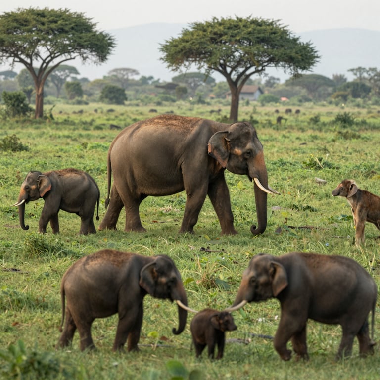 Affrontare le Sfide per gli Elefanti Asiatici: Iniziative Globali di Conservazione