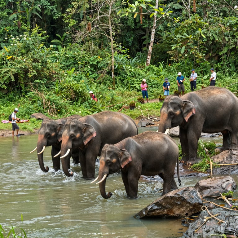Preservare gli Habitat degli Elefanti: Iniziative per la Protezione della Fauna Selvatica