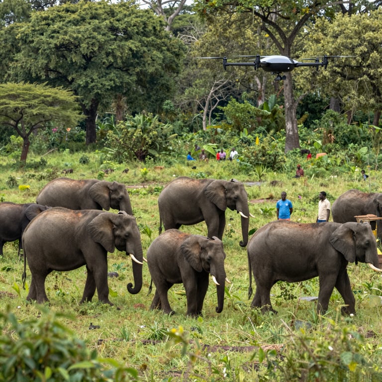 Soluzioni Avanzate per Proteggere Elefanti e Promuovere Armonia con le Comunità Locali