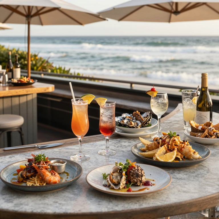 Unveil 12 Rocks: Premier Australian Beach Bar with Best Cocktails and Coastal Seafood Delights