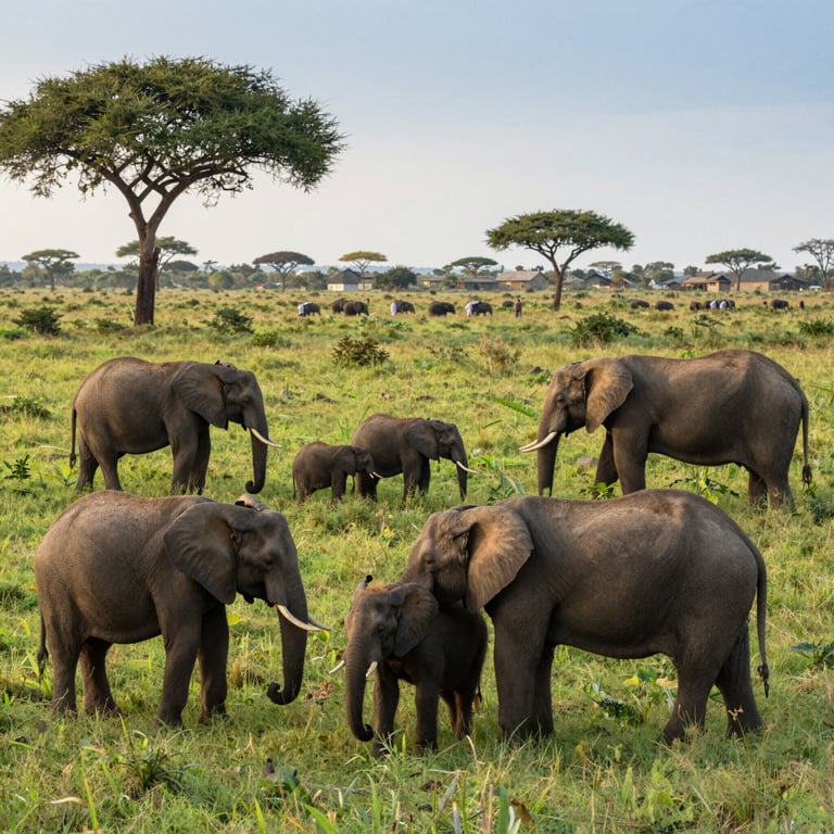 Iniziative di Protezione Elefanti: Convivenza Sicura e Pacifica con le Comunità