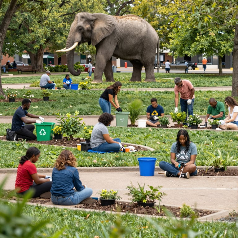Come Contribuire alla Protezione degli Elefanti nella Tua Comunità Quotidiana
