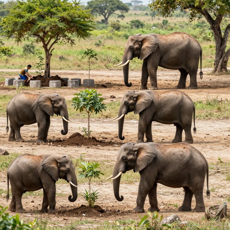 Progetti Globali di Conservazione per Proteggere gli Elefanti