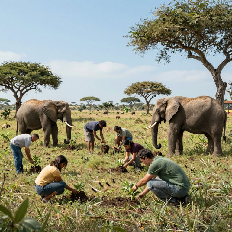 Iniziative Mondiali per Salvare le Popolazioni di Elefanti in Declino