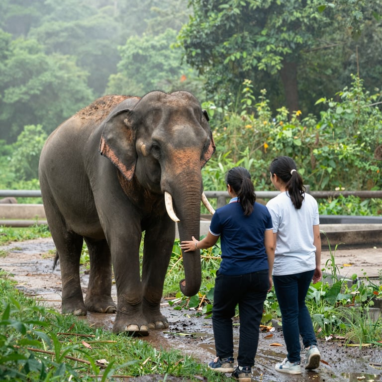 Centro per la Salvaguardia degli Elefanti: Riabilitazione e Reinserimento in Natura