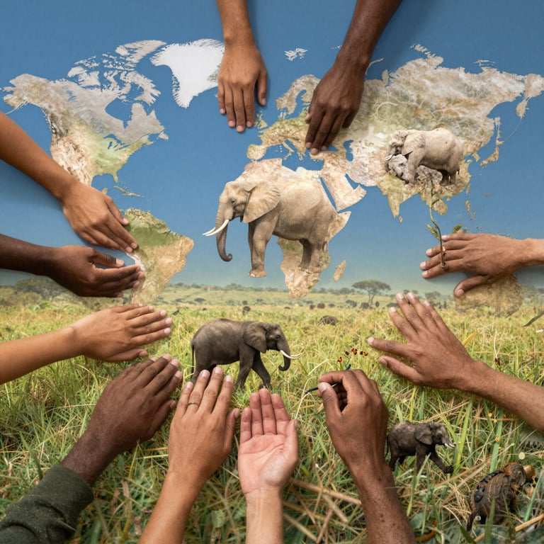 Iniziative Globali per Proteggere gli Elefanti dalla Minaccia dell'Estinzione