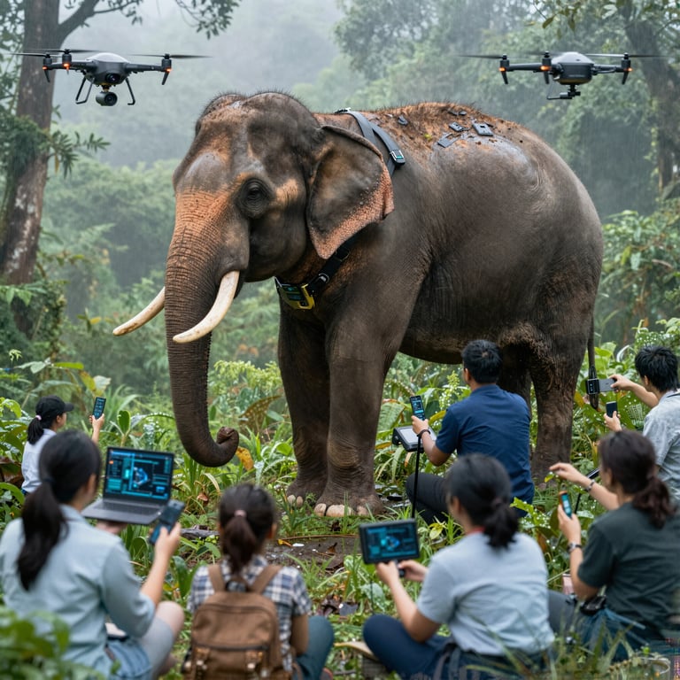 Innovazioni Tecnologiche a Sostegno della Conservazione Elefantiaca