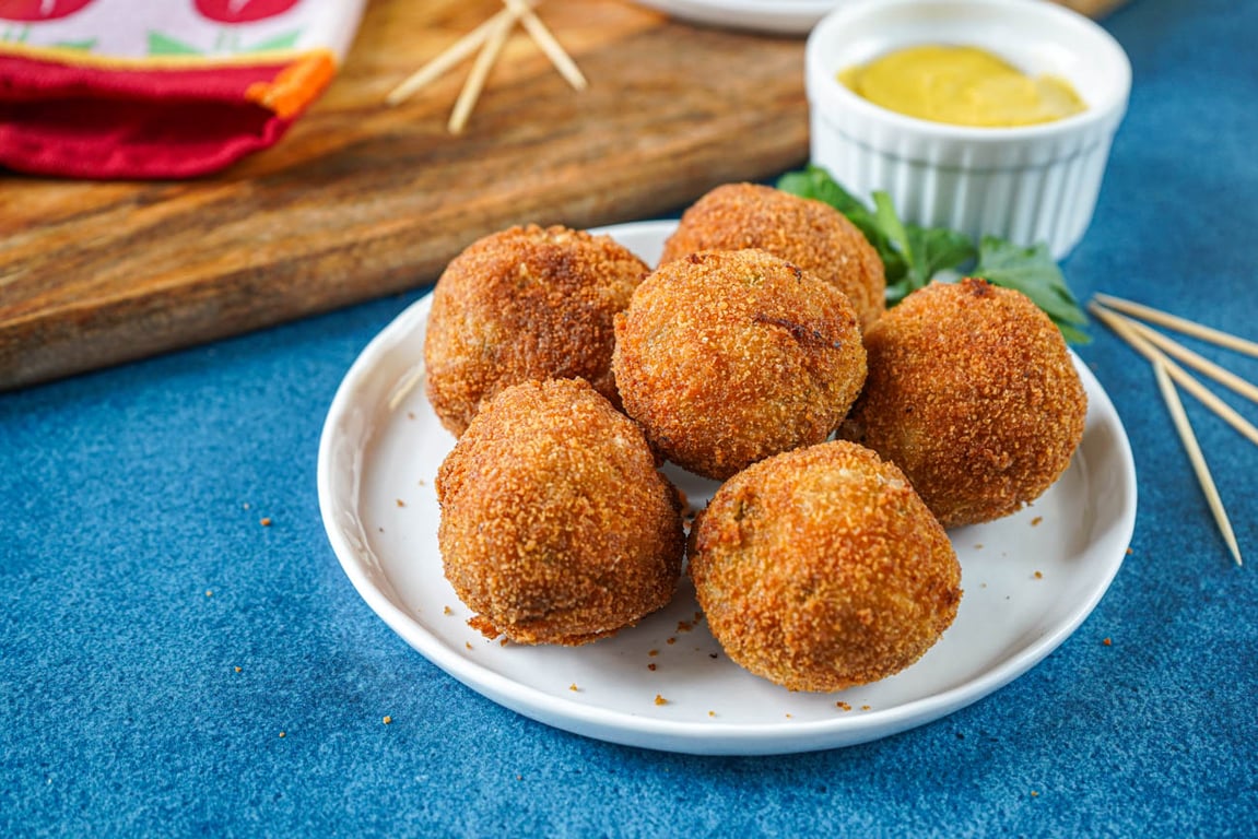 Schaal bitterballen