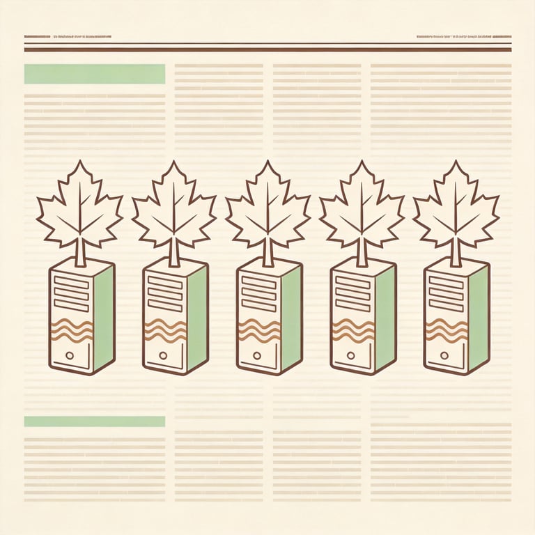 Eco-Friendly Web Hosting in Canada: Top 5 Green Providers