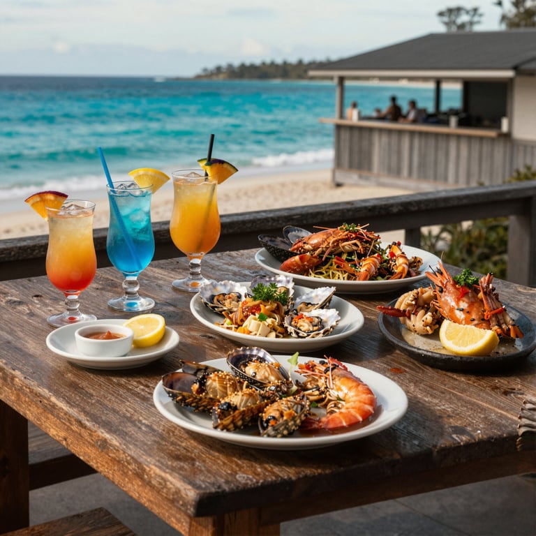 Indulge in Coastal Cocktails and Seafood Delights at 12 Rocks Beach Bar Australia