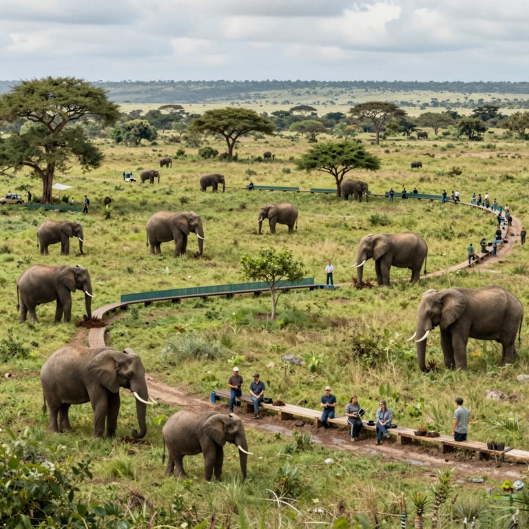 Iniziative Globali per Proteggere e Conservare le Terre degli Elefanti