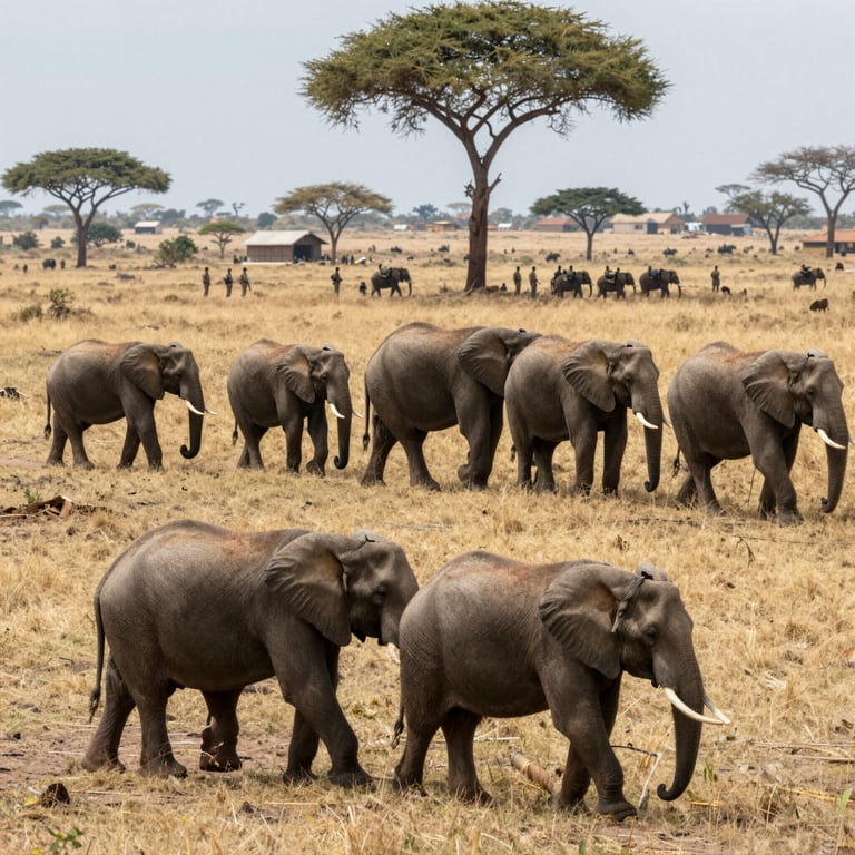 Gli Elefanti a Rischio: Principali Cause e Strategie per la Protezione