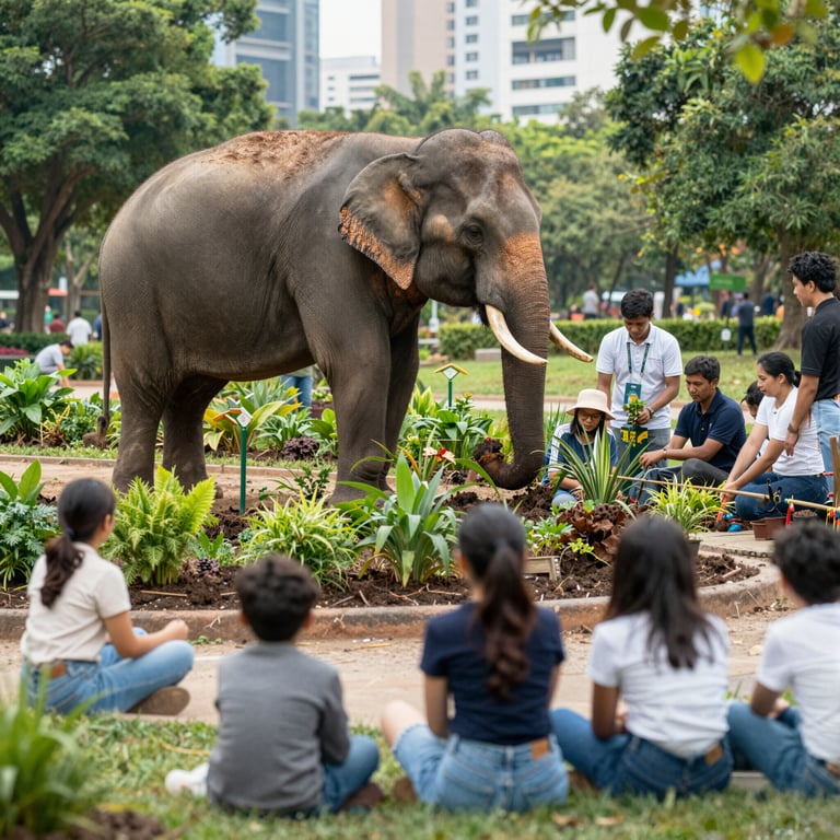 Come Aiutare gli Elefanti nella Tua Comunità Quotidiana
