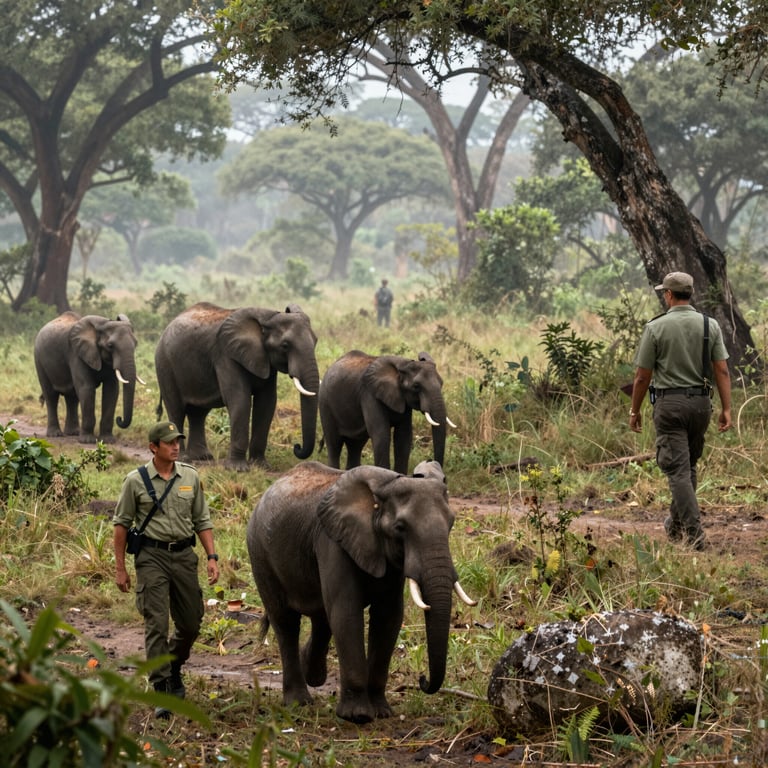 La Battaglia contro il Bracconaggio per Salvare le Specie Elefantine