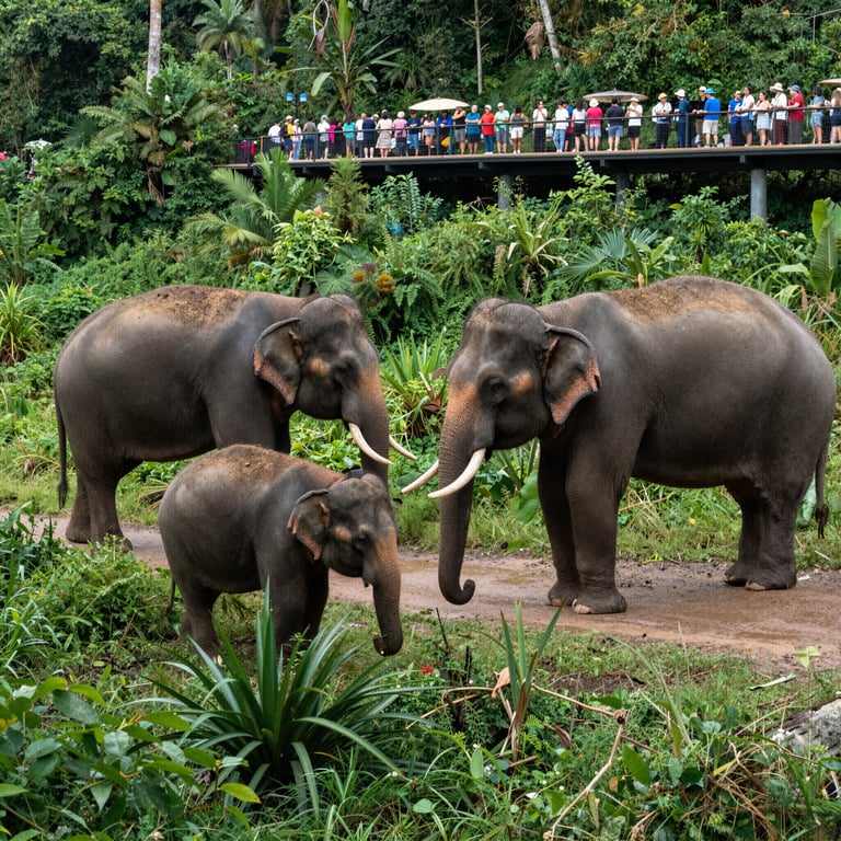 Come il Turismo Sostenibile Aiuta la Conservazione degli Elefanti Asiatici