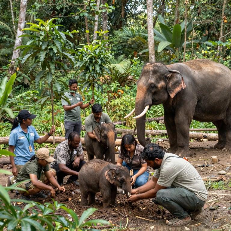 Iniziative per la Salvaguardia del Mondo Selvatico degli Elefanti