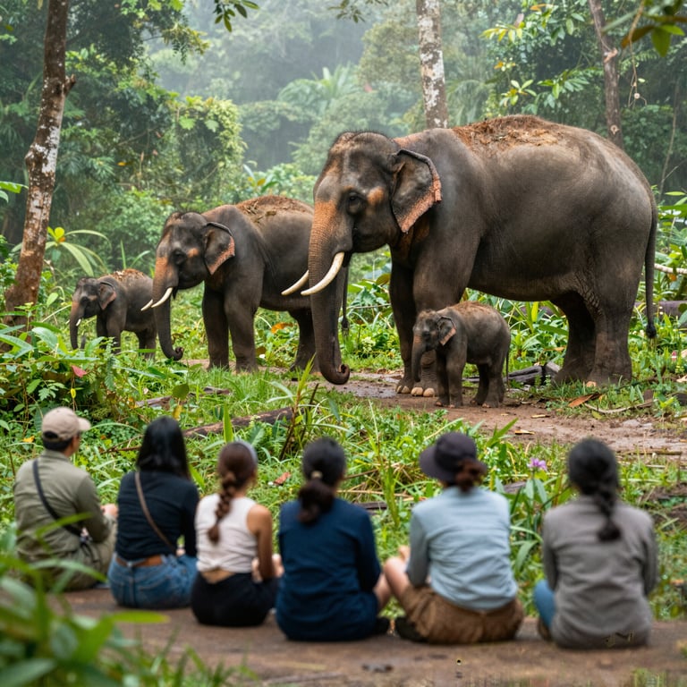 Come il Turismo Sostenibile Aiuta la Conservazione degli Elefanti Asiatici