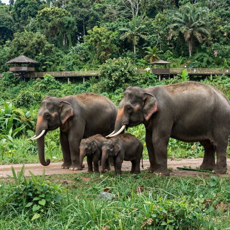 Il Turismo Sostenibile: Alleato per la Salvaguardia degli Elefanti Asiatici