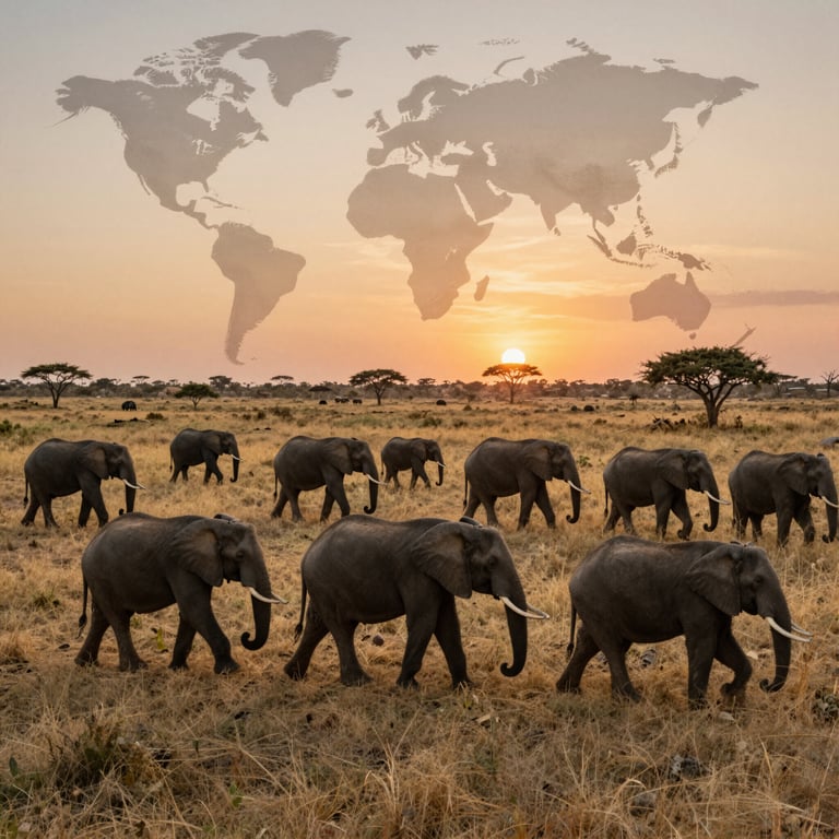 Specie di Elefanti in Pericolo: Strategie Globali per la Loro Sopravvivenza