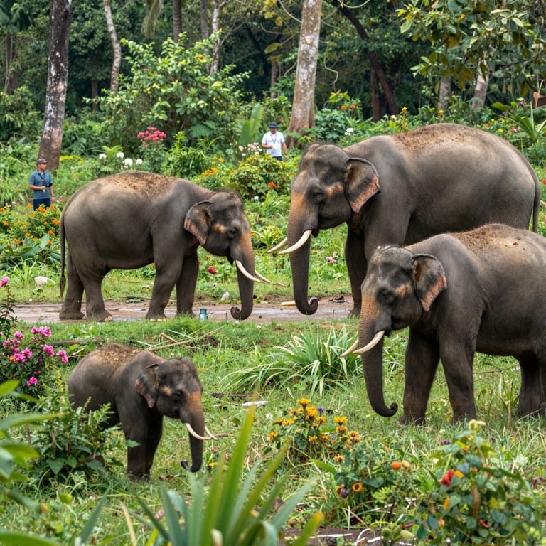 Preservazione degli Habitat Elefantini: Sforzi per il Futuro della Fauna Selvatica