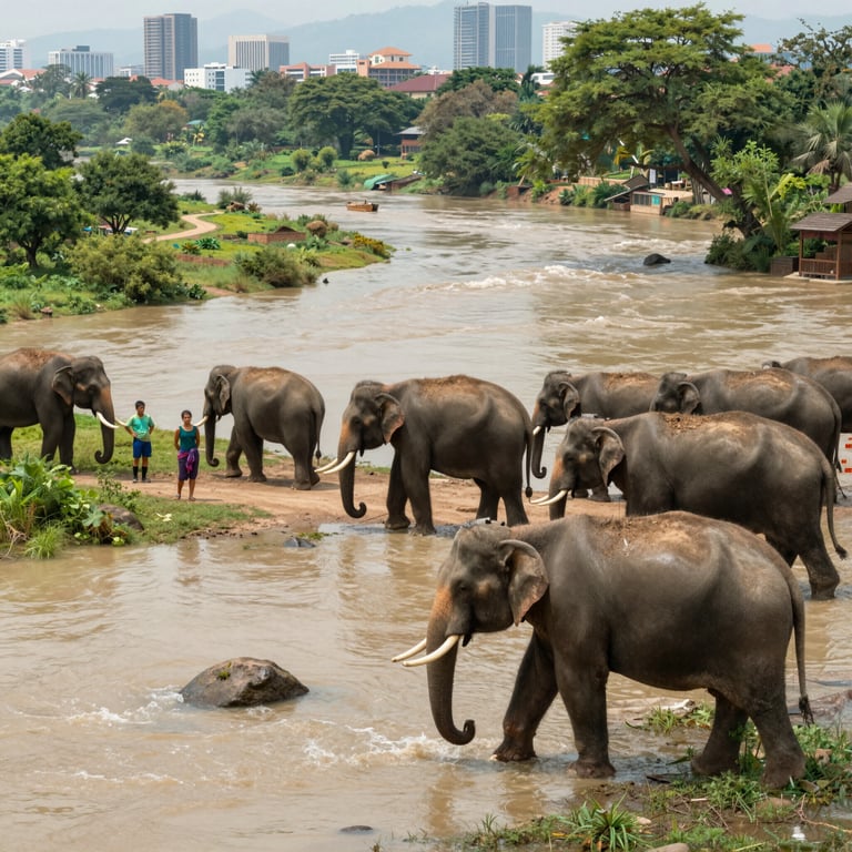 Proteggere gli Elefanti Asiatici: Affrontare le Principali Sfide nel 2026