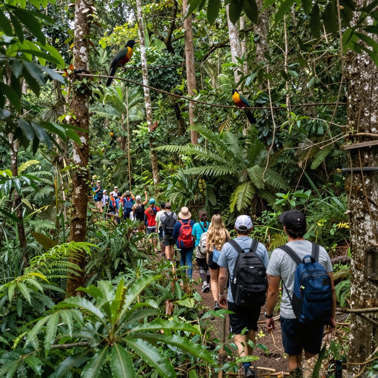 Iniziative per Proteggere la Foresta e la Fauna Selvatica con Eco-Tour Sostenibili