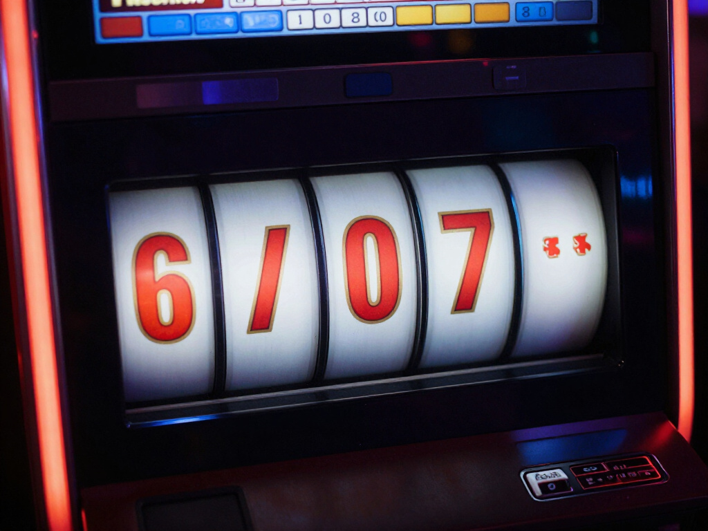 A close-up of pokies machines in a vibrant casino