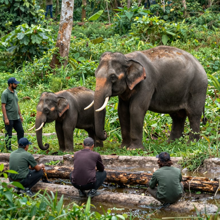 Salvare gli Elefanti in Pericolo: Iniziative per Preservare Habitat e Combattere il Caccia Illegale